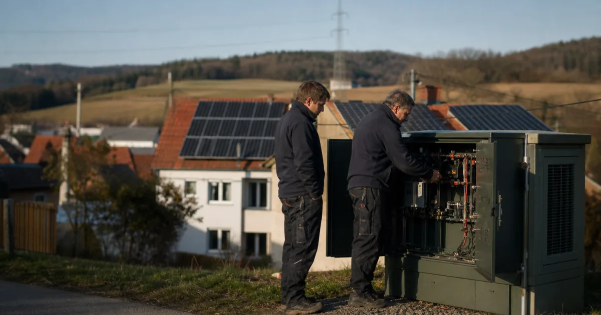 260 Prozent mehr Solarstrom: Thüga testet Mittelspannungsregler in Thüringen