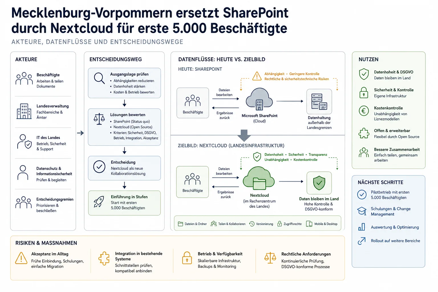 Bei Cloud- und Rechenzentrumsprojekten greifen Standortwahl, Energieversorgung und Kundenanforderungen ineinander.