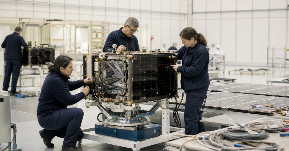 Mehr Satelliten, noch kein fertiges Netz: IRIS² wächst auf 348