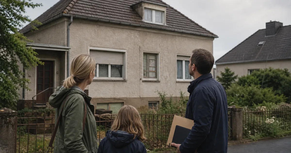Altbau kaufen: Bis zu 180.000 Euro KfW-Kredit für Familien