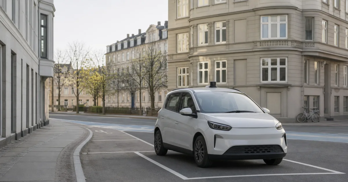 Robotaxis in Dänemark: Was WeRide und GreenMobility jetzt wirklich planen