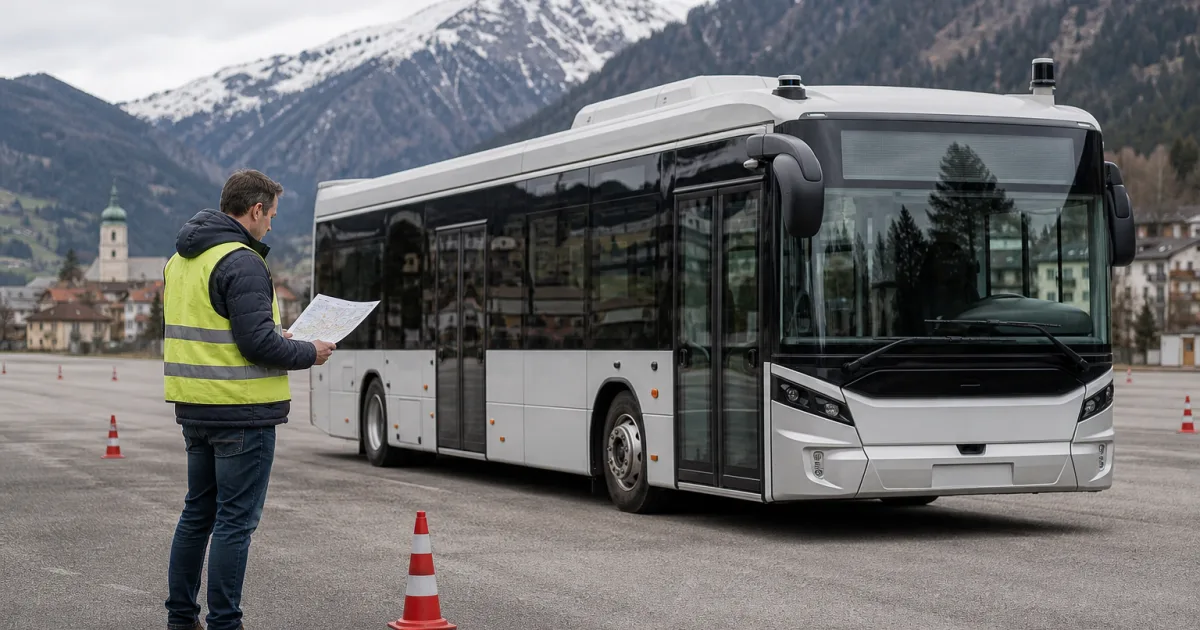ÖBB testet autonomen E-Bus: Warum Level 4 in Österreich noch einen Sicherheitsfahrer braucht