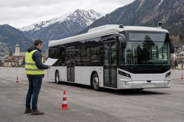 ÖBB testet autonomen E-Bus: Warum Level 4 in Österreich noch einen Sicherheitsfahrer braucht