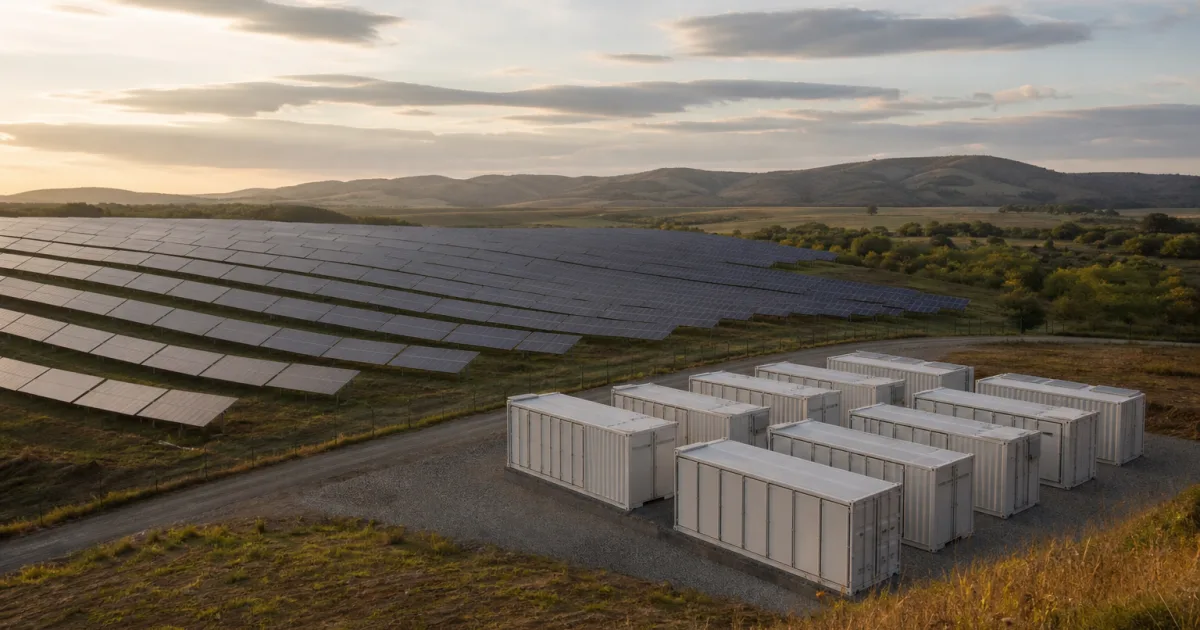 Solarstrom zeitversetzt nutzen: EBRD finanziert Rumäniens Părău 2 mit bis zu 120 Millionen Euro