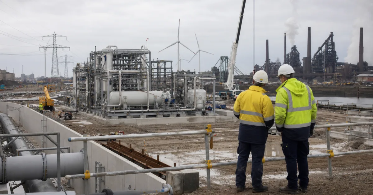 Wasserstoff für Stahl und Chemie: Europas Zielpfad hängt an investierbaren Projekten