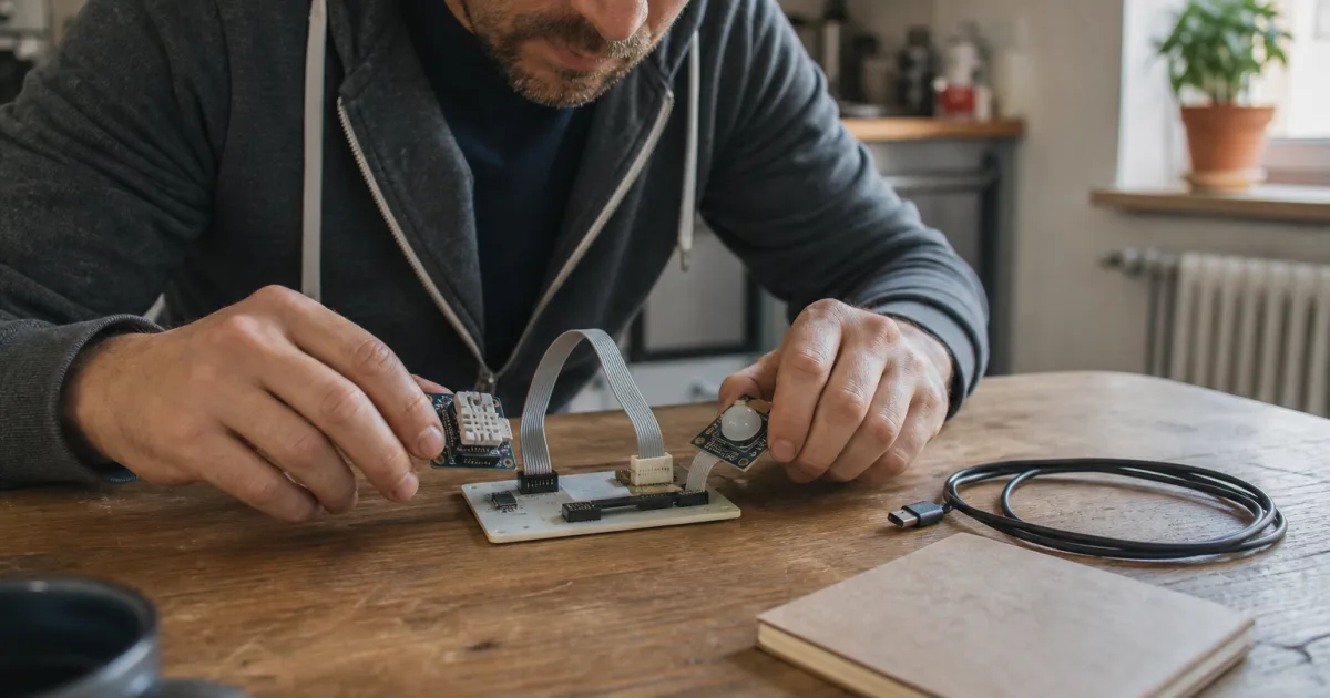 Ein eigener Sensor ohne Löten: Was das ESPHome Starter Kit im Alltag wirklich ändert
