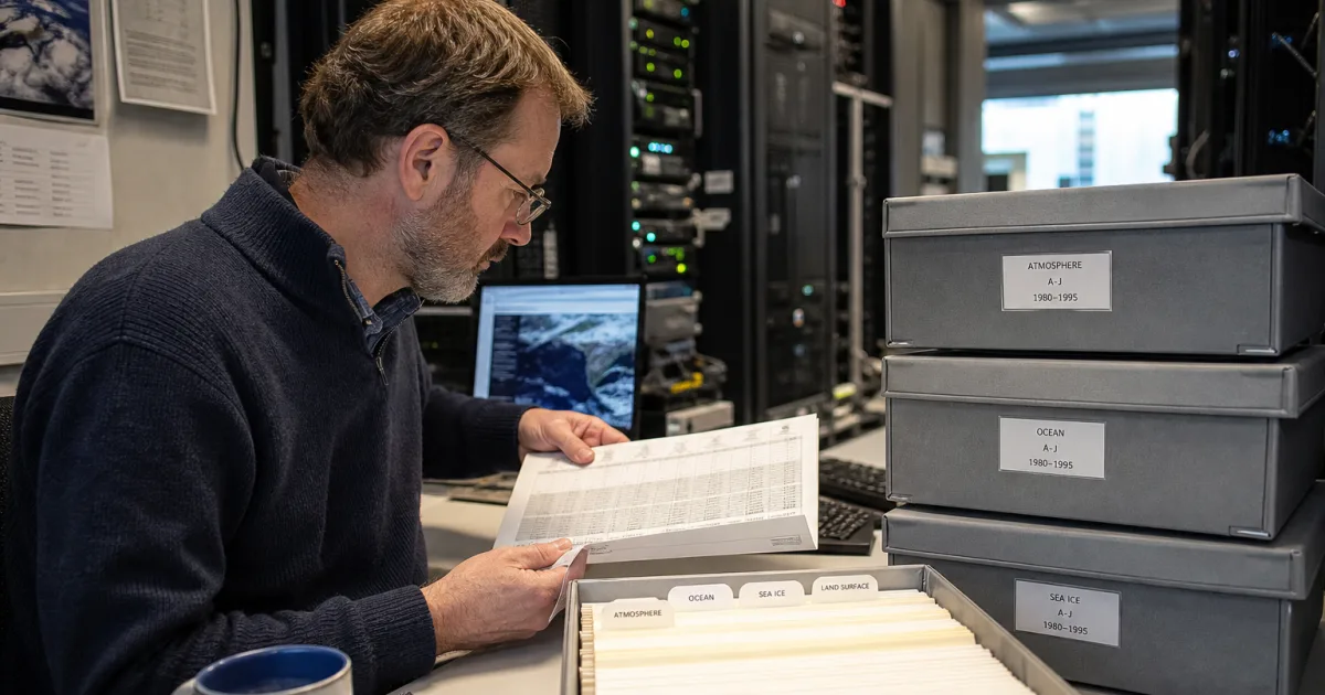 Petabyte-Klimadaten sichern: Was das DFG-Projekt SEND Earth Data jetzt plant