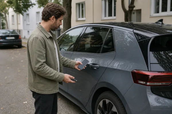 Handy statt Autoschlüssel: Samsung Wallet startet für ausgewählte VW-Elektroautos in Europa