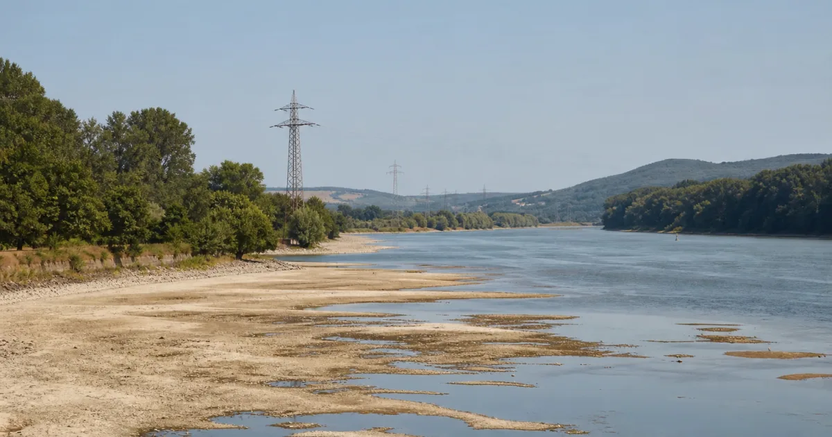 EU koordiniert Donau-Wasserflüsse und Stromhandel bei Hitze neu