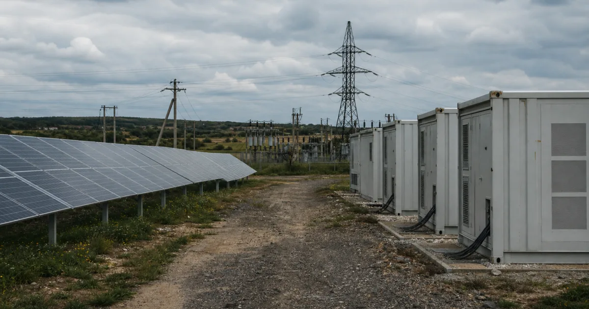Was Risen und Ascania mit 100 MW Solar und 200 MWh Speicher in der Ukraine planen