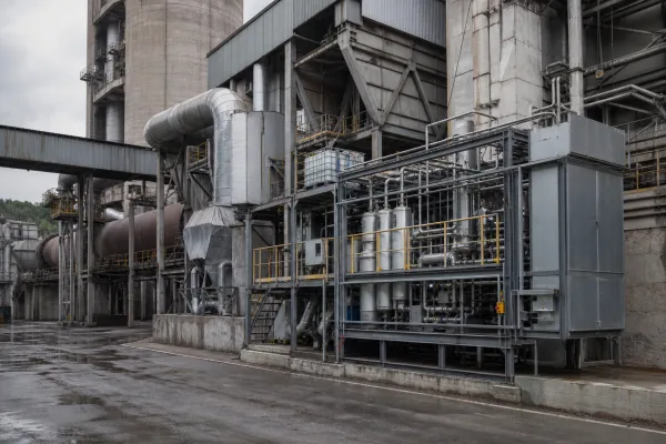 Weniger Prozess-CO₂ im Zementwerk? Holcim startet Membran-Test in Höver