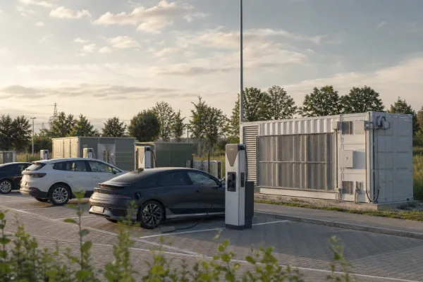 Schneller laden, obwohl das Netz schwächelt: Was Batteriespeicher für E-Auto-Fahrer ändern