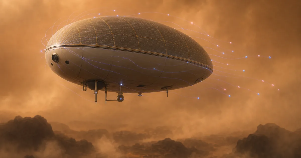 Fliegen ohne Propeller? Was NASAs Titan-Aerobots jetzt erst beweisen müssen