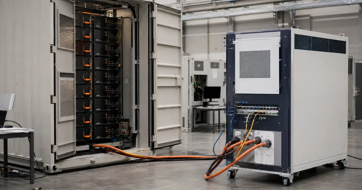 Batterien sollen das Stromnetz selbst stabilisieren: Was der neue Fraunhofer-Test wirklich zeigt