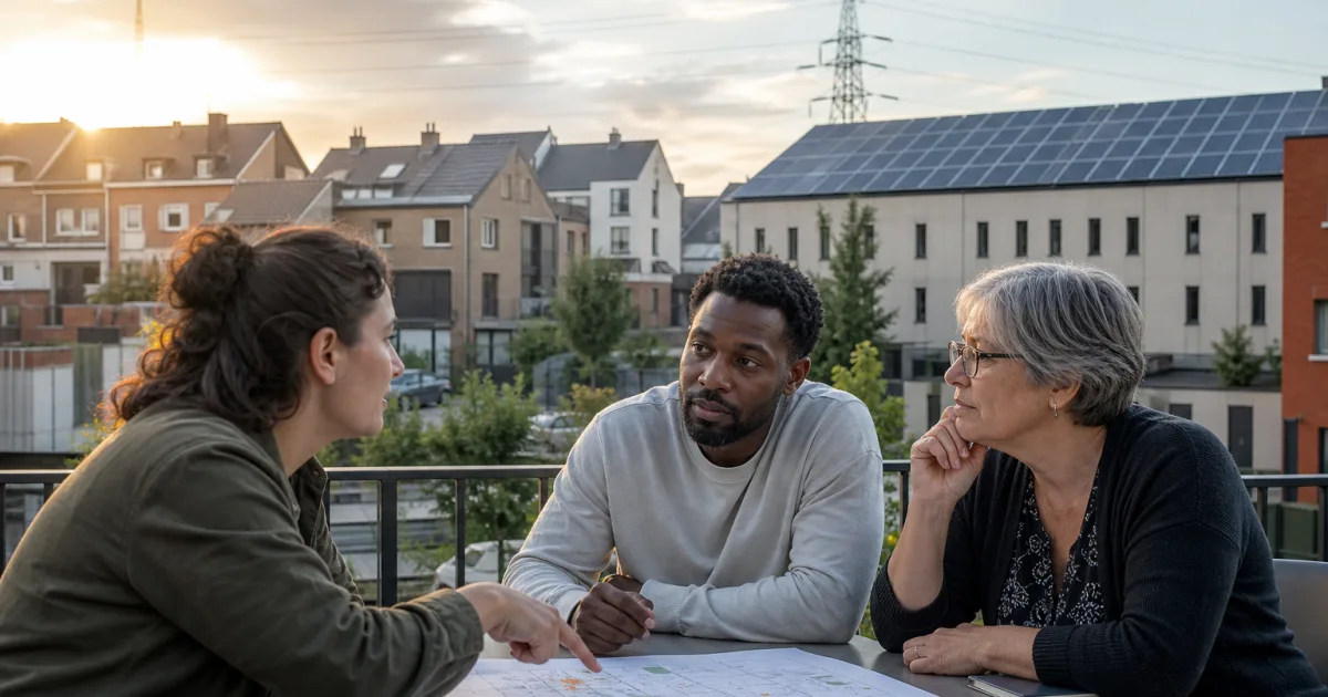 Kann Solarstrom vom Nachbarn die Rechnung drücken? Was Genks Energie-Community plant