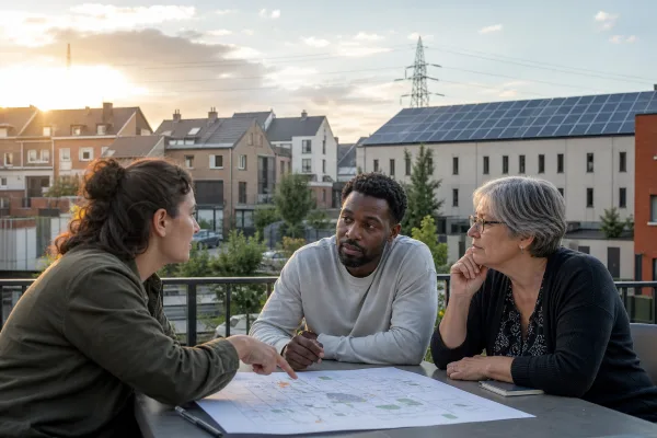 Kann Solarstrom vom Nachbarn die Rechnung drücken? Was Genks Energie-Community plant