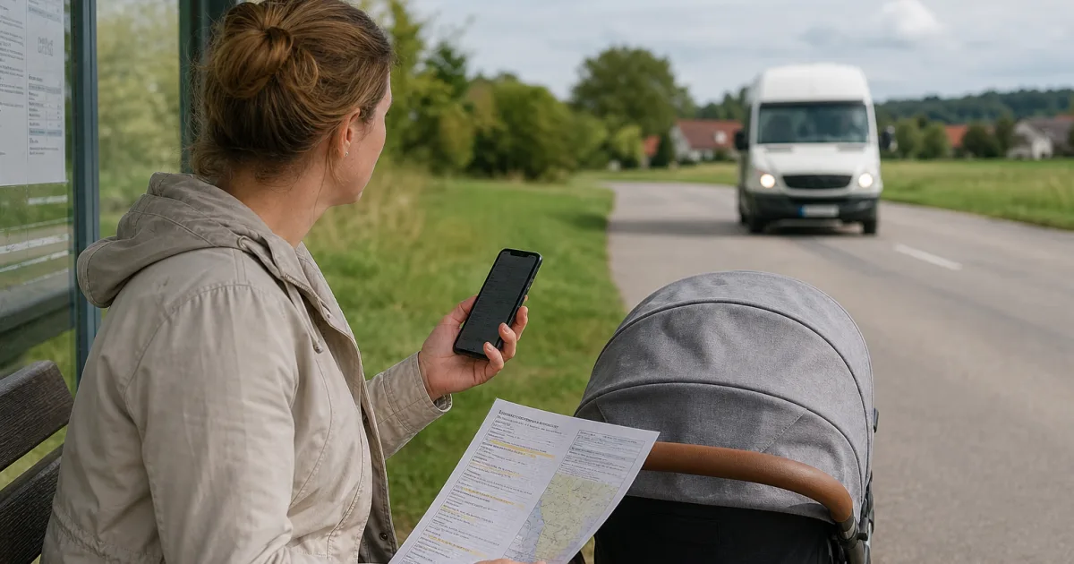 Rufbus per App: Was der VGN-Ausbau für Fahrgäste in der Region ändert
