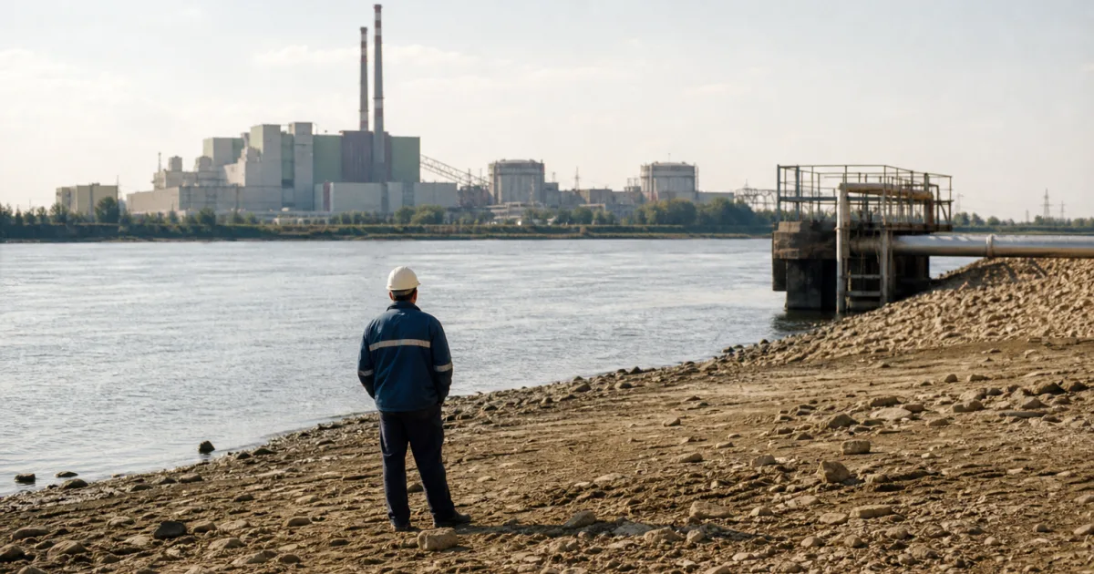 Ungarns Zwei-Gigawatt-Kraftwerk steht still: Warum Paks trotzdem weiter Kühlwasser braucht
