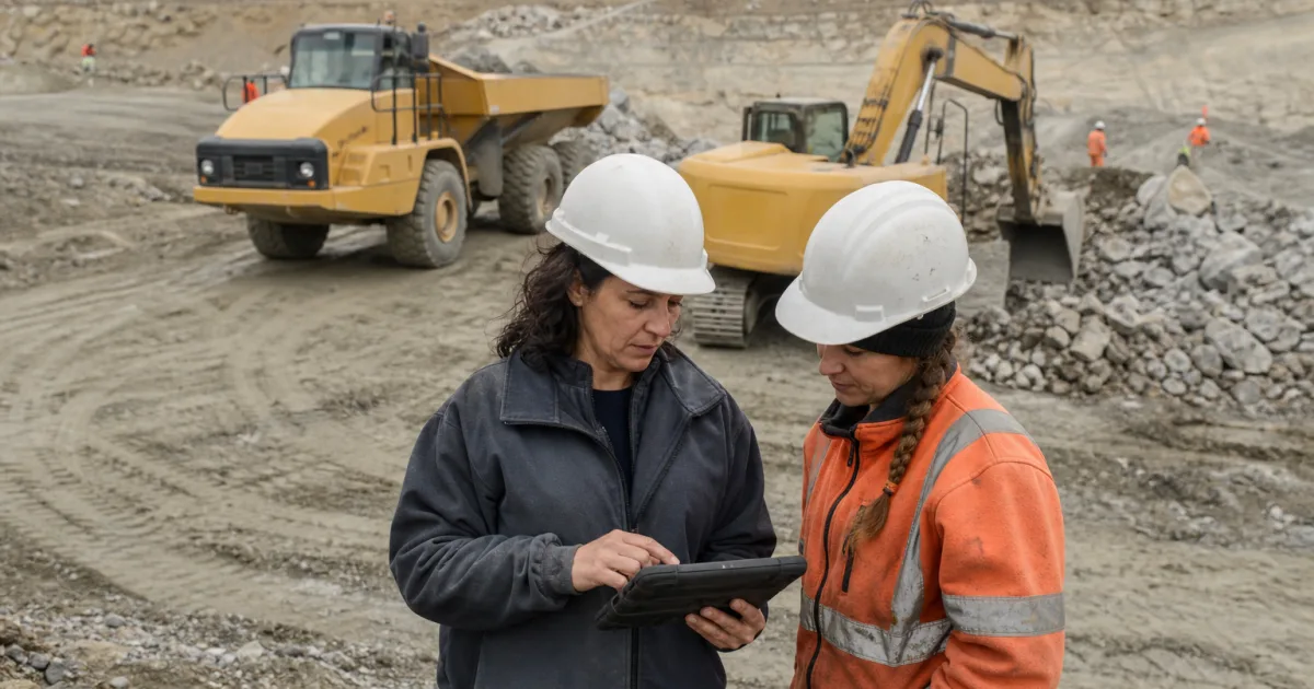 Caterpillar will 118.000 Beschäftigte für KI schulen – der Engpass liegt auf der Baustelle.
