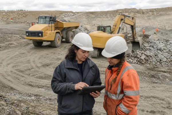 Caterpillar will 118.000 Beschäftigte für KI schulen – der Engpass liegt auf der Baustelle.