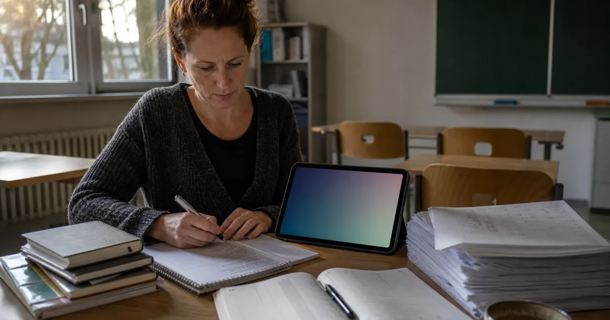 Neun Bremer Schulen erfassen die Arbeit hinter dem Unterricht digital – ob das entlastet, muss sich noch zeigen