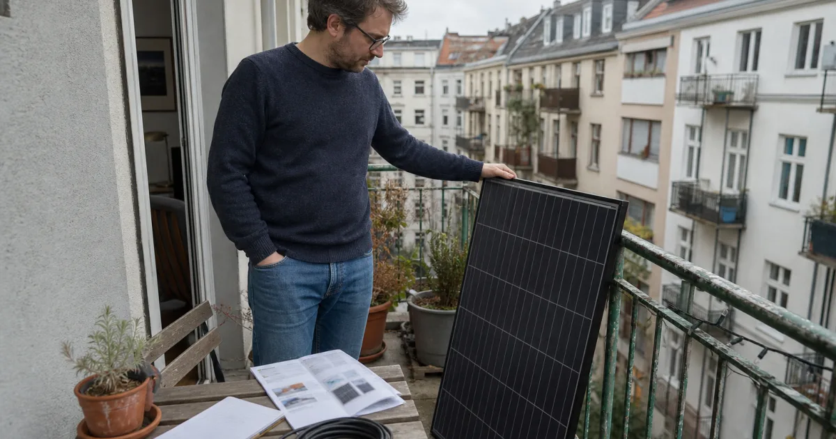 Plug-in-Solar: Was der britische Schritt deutschen Käufern zeigt