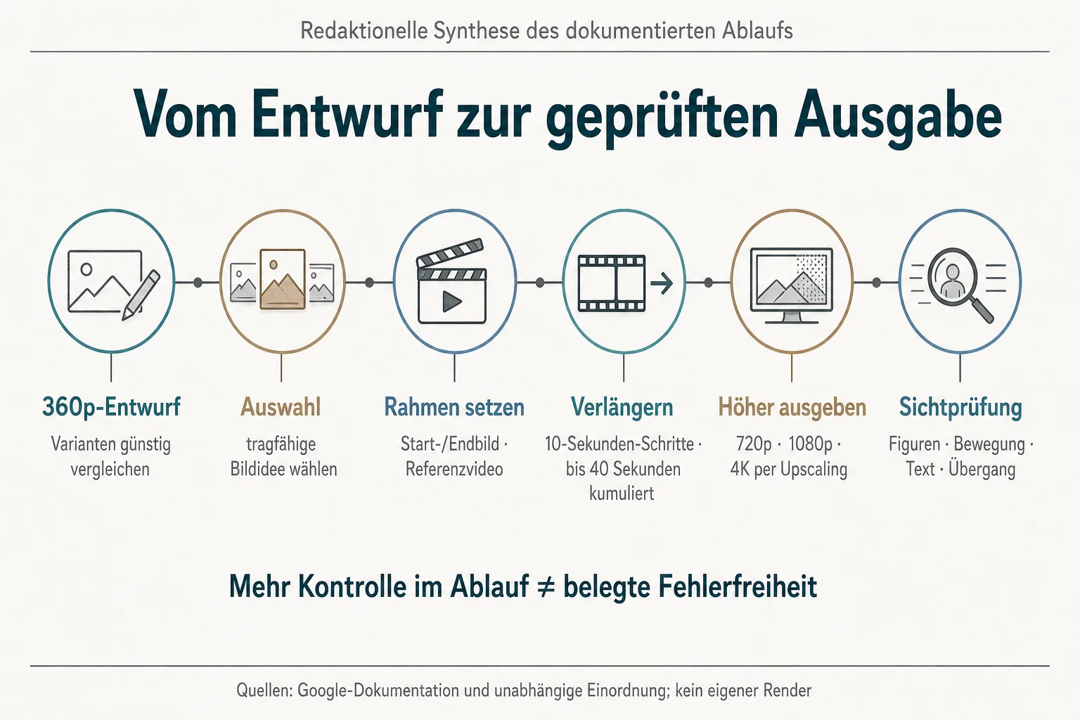 Originalgrafik ordnet 360p-Entwurf, Auswahl, Bildsteuerung, Verlängerung, höhere Ausgabe und Sichtprüfung