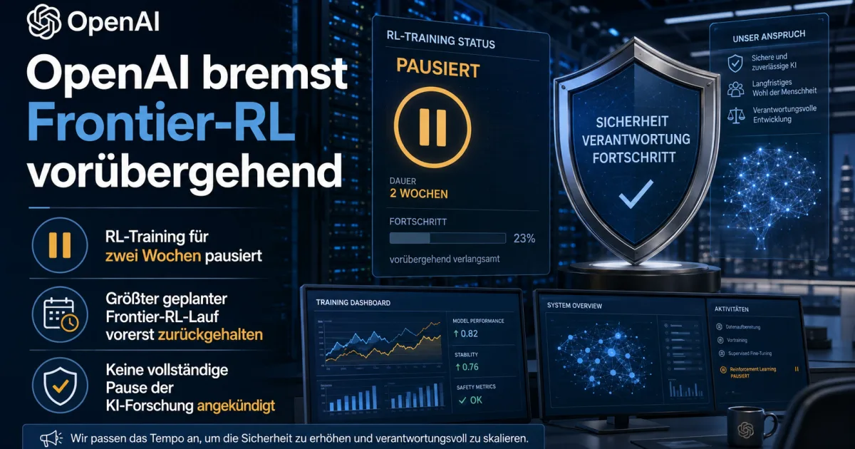 OpenAI: Wir mussten Astra bremsen!