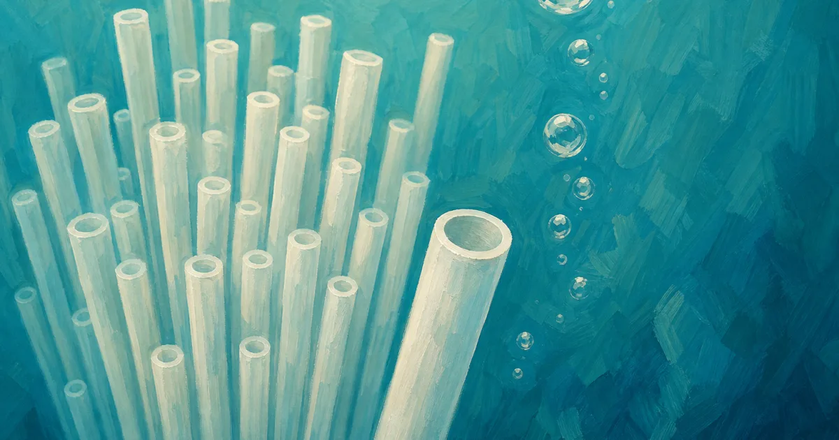 Wie Luftpulse Membranfilter im Klärwerk sauber halten