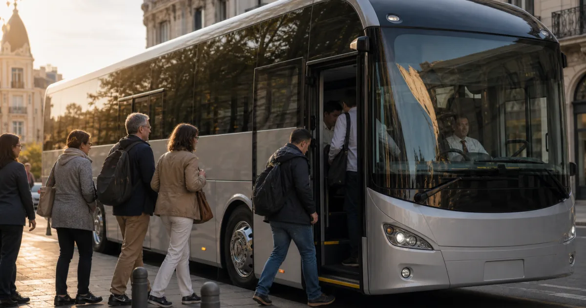 Madrid testet den Irizar-Wasserstoffbus mit Fahrgästen