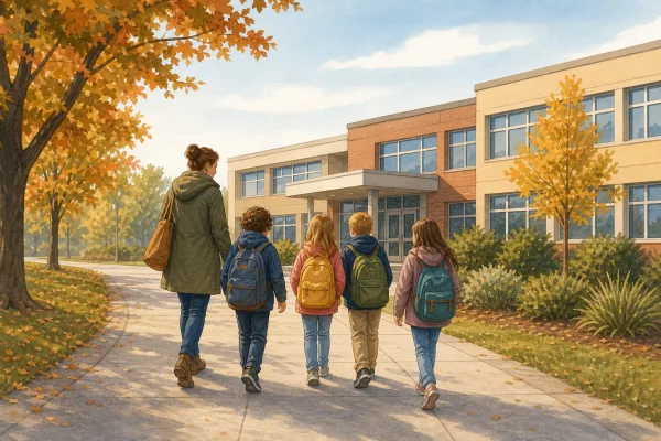 Schulweg lernen: Wie Kinder Schritt für Schritt selbstständig werden