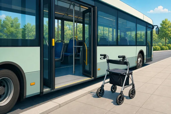 Rollator im Bus: Rheinbahn lädt zum Training in Mettmann