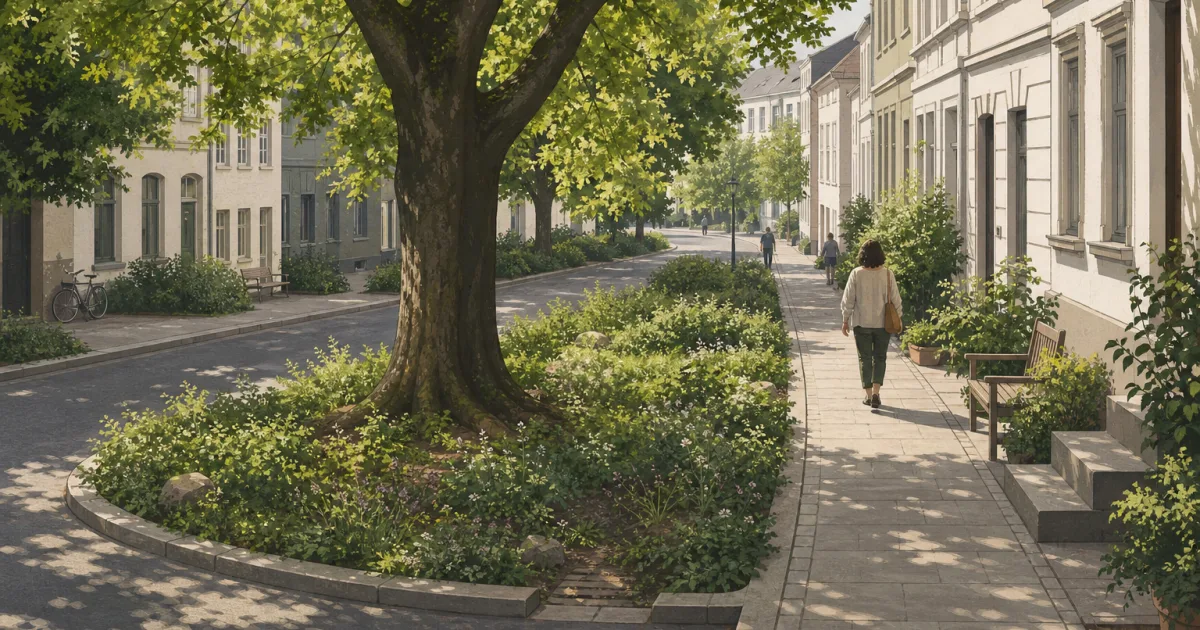 Berlin will Bäume und Regenwasser beim Straßenumbau früher einplanen