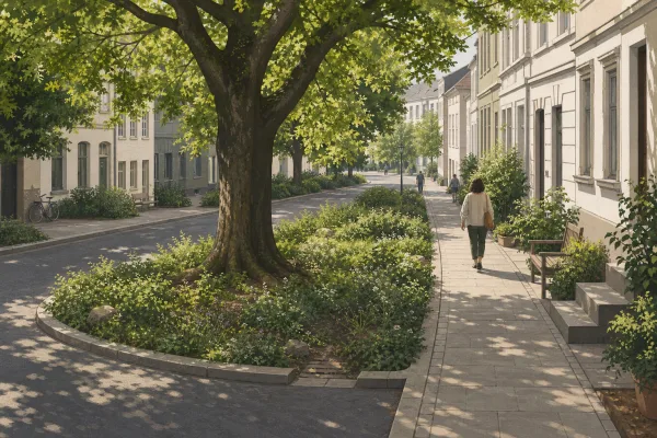 Berlin will Bäume und Regenwasser beim Straßenumbau früher einplanen