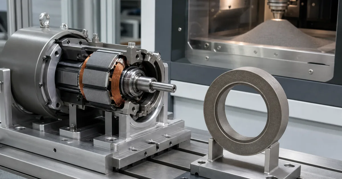 Ob metallisches Glas Motoren sparsamer macht, entscheidet sich erst im Vollmotor