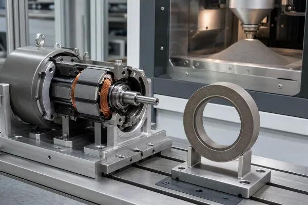 Ob metallisches Glas Motoren sparsamer macht, entscheidet sich erst im Vollmotor