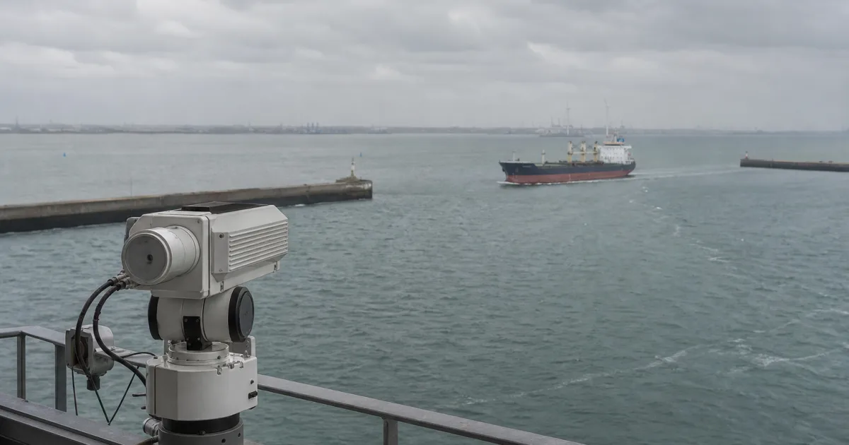 Ein Nordsee-Sensor macht Schiffsabgase aus der Ferne sichtbar