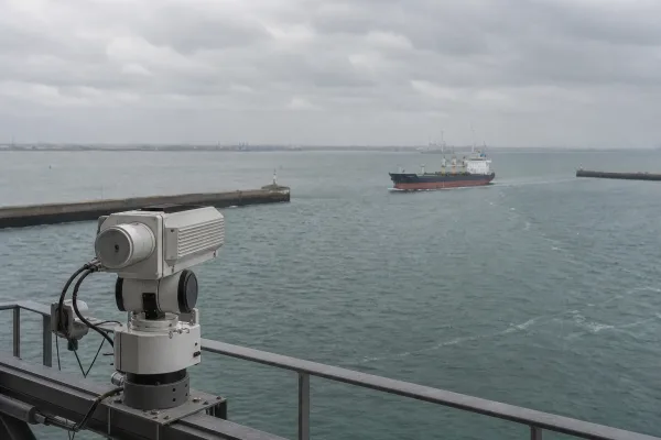 Ein Nordsee-Sensor macht Schiffsabgase aus der Ferne sichtbar
