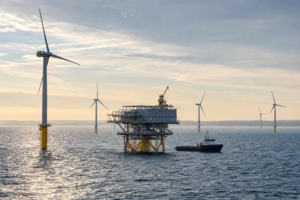 Vor Rügen kommt Windstrom an Land: Windanker speist erstmals ins deutsche Netz