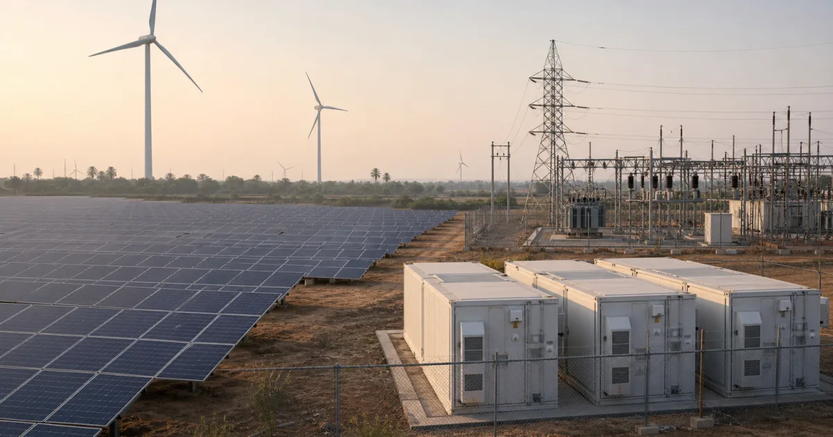 Indiens CEA-Entwurf: Speicher und Grid-Forming für Wind und Solar