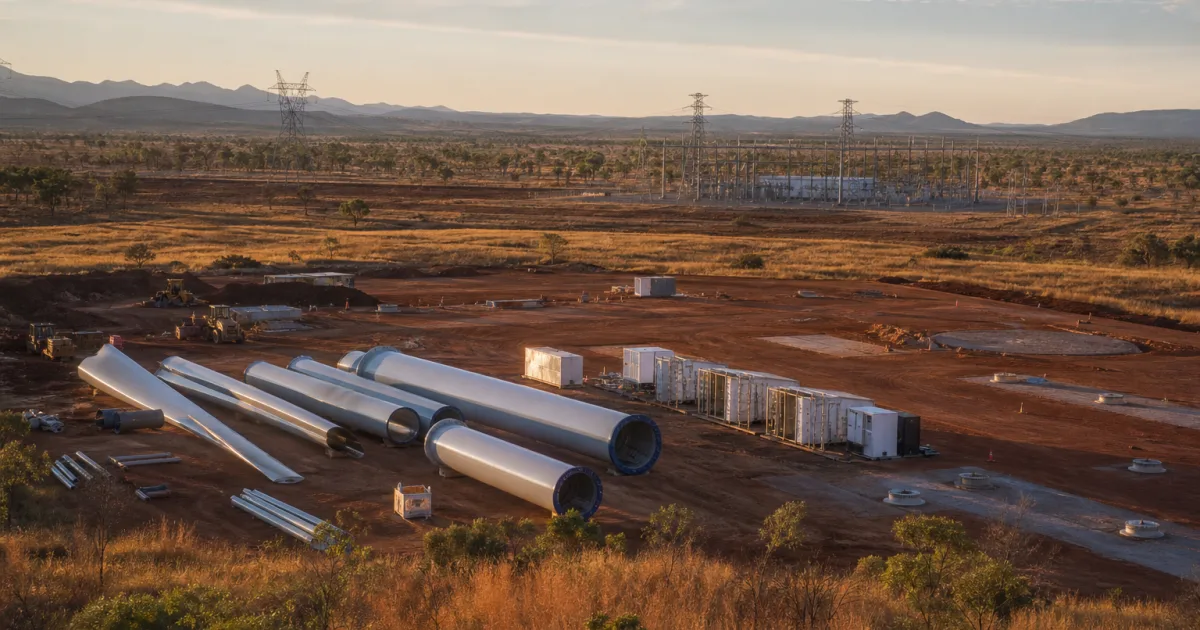 408 MW Wind plus Speicher: Gawara Baya beginnt mit dem Bau