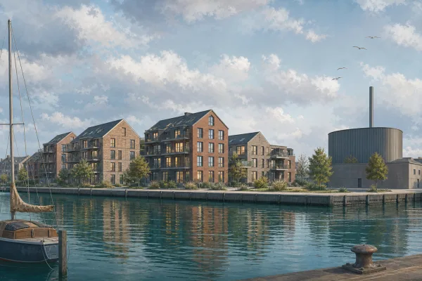 Wie Ostseewasser das Neustädter Hafenquartier heizt