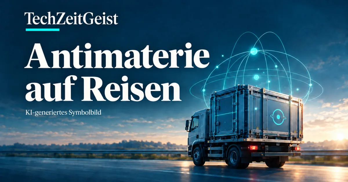Nature-Studie dokumentiert verlustfreien Transport von Antiprotonen
