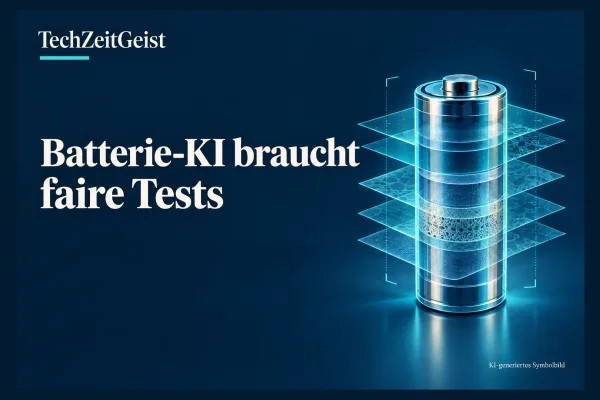 Batterie-KI: Offene Daten brauchen einen fairen Prüfstand