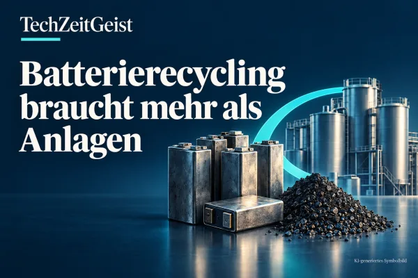 Batterierecycling: Warum neue Anlagen noch keinen unabhängigen Kreislauf schaffen