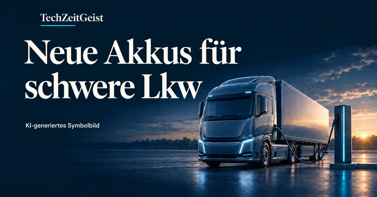 CATL stellt Batterie-Baukasten für schwere Elektro-Lkw vor