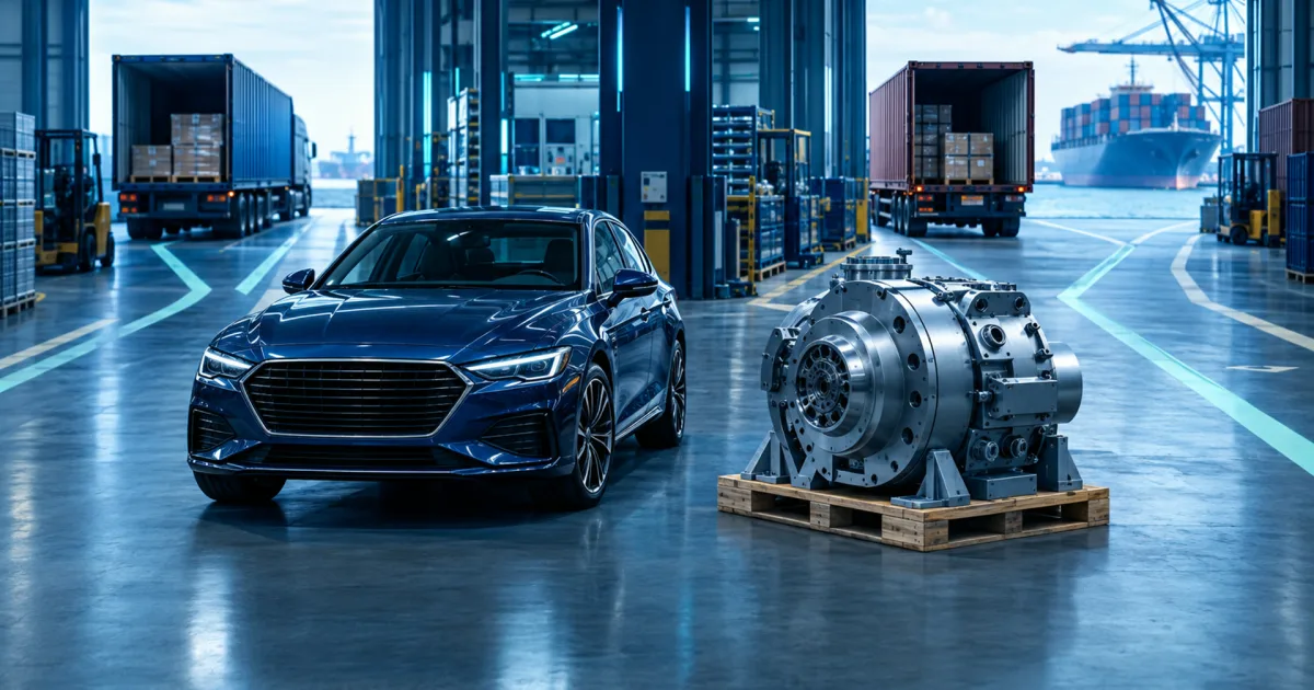 Ein Exportbarometer, zwei Industrien: Warum Autos bremsen und Maschinen hoffen