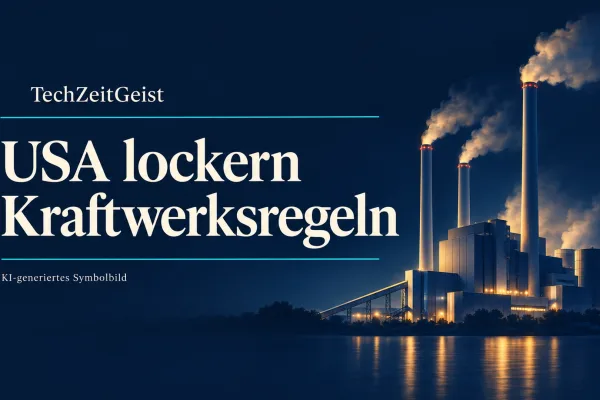 USA beschließen Rücknahme zentraler Klimaregeln für Kraftwerke