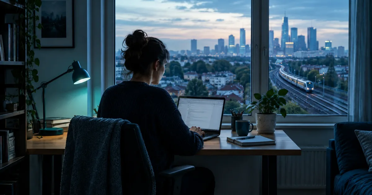 Homeoffice: Weniger Fahrten, längerer Arbeitsweg – was bleibt fürs Klima?