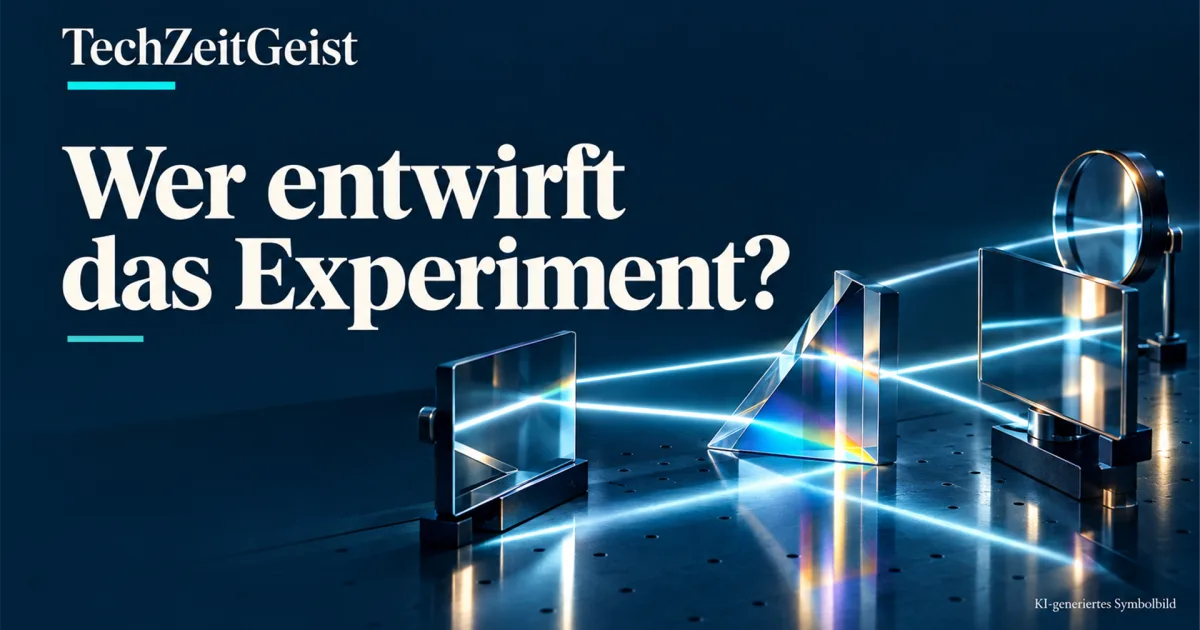 Wenn KI Experimente entwirft, wird die Fragestellung zum entscheidenden Werkzeug